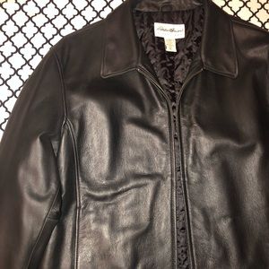 Eddie Bauer Mens Leather Jacket